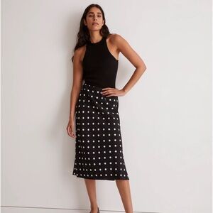 Madewell Layton Midi Slip skirt